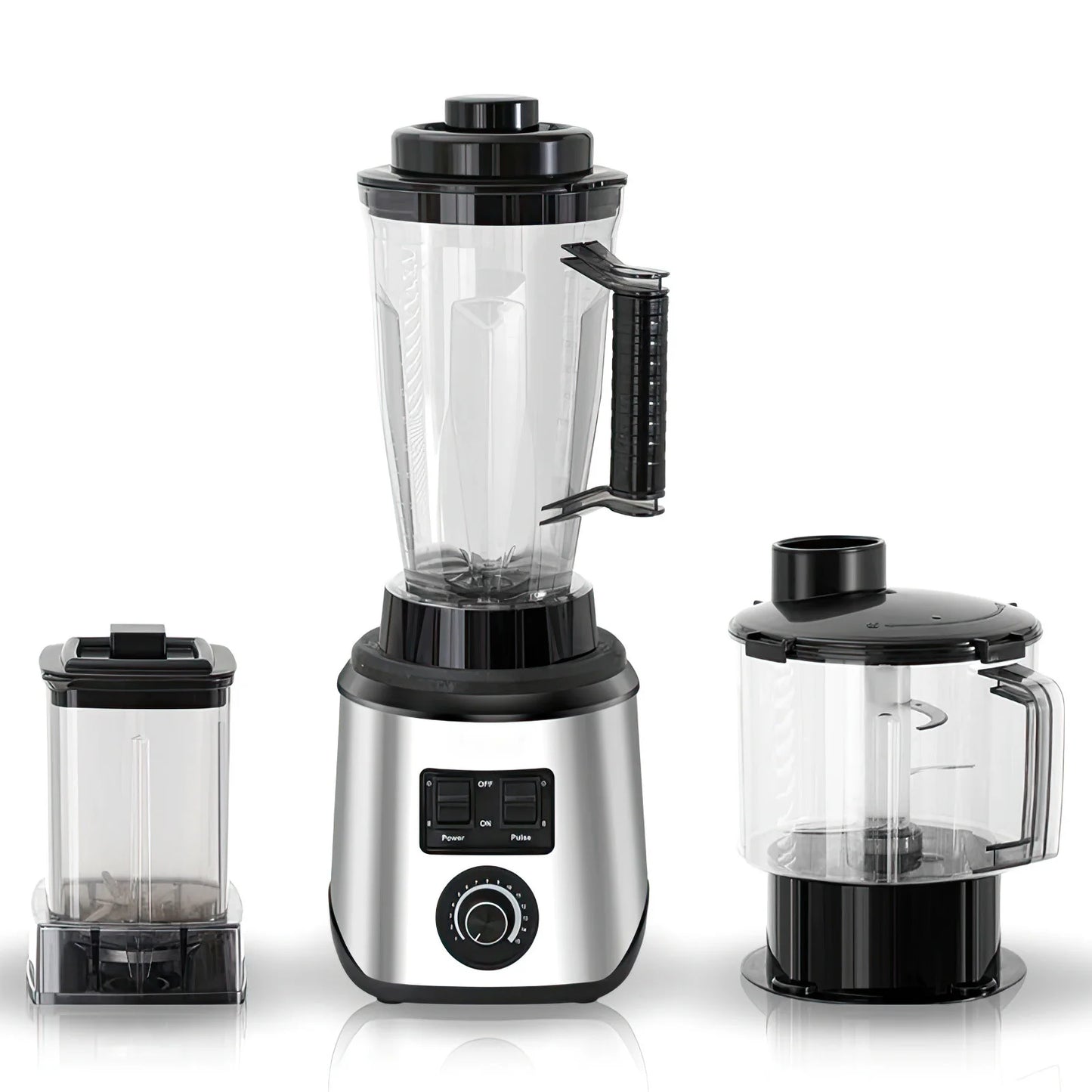 9500W High-Power Table Blender β 3-Container Food Processor for Ice, Nuts & Smoothies