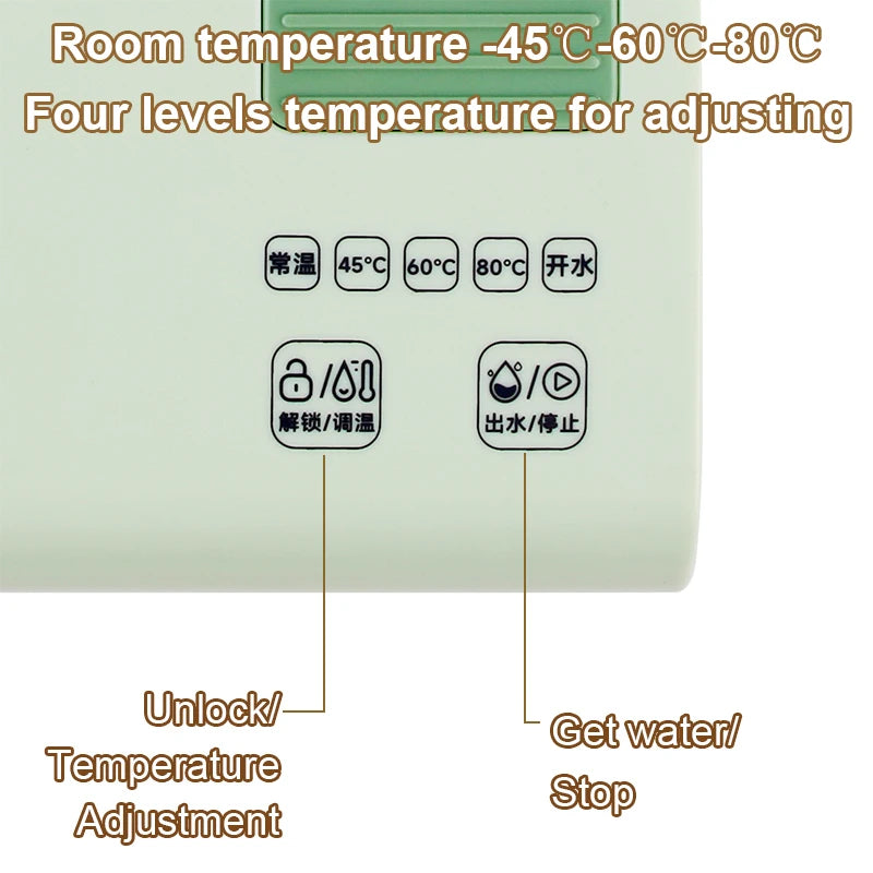 Portable Instant Hot Water Dispenser β Folding Travel Electric Kettle & Bottle Pump (EU Plug)