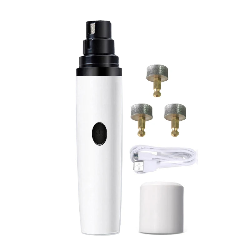Rechargeable Electric Pet Nail Grinder β USB Charging Nail Trimmer for Dogs & Cats