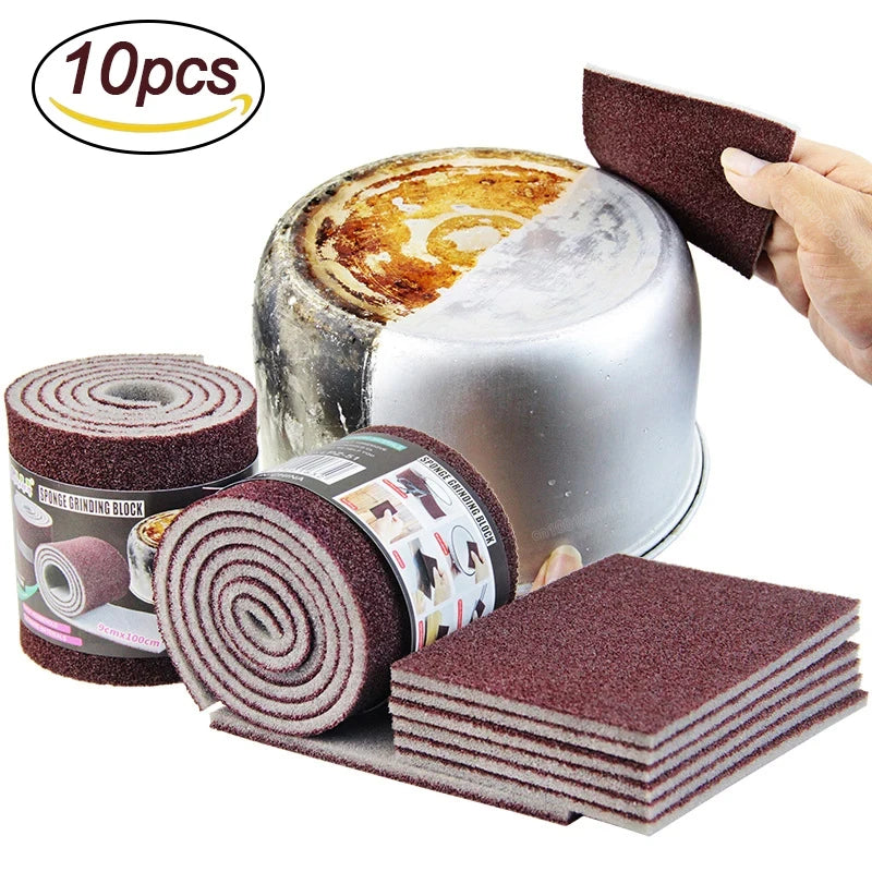 Magic Sponge β Melamine & Carborundum Scrubber for Kitchen Cleaning