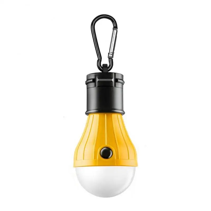 Portable LED Camping Light β Mini Hanging Bulb with 3 Modes & Hook
