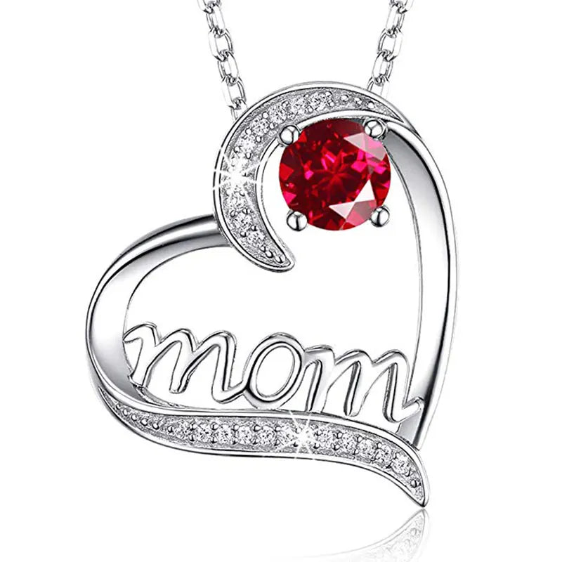 BlossomLove – Mother’s Day Pink Flower Pendant Necklace