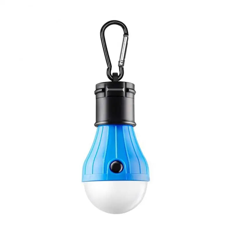 Portable LED Camping Light β Mini Hanging Bulb with 3 Modes & Hook
