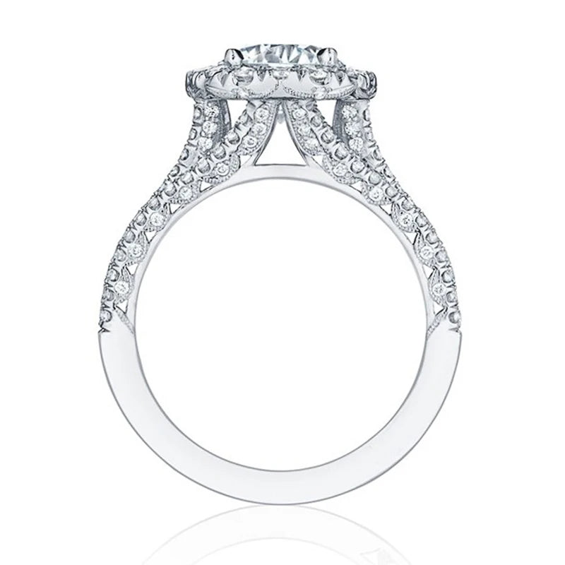Huitan Trendy Women’s Cubic Zirconia Engagement & Wedding Rings