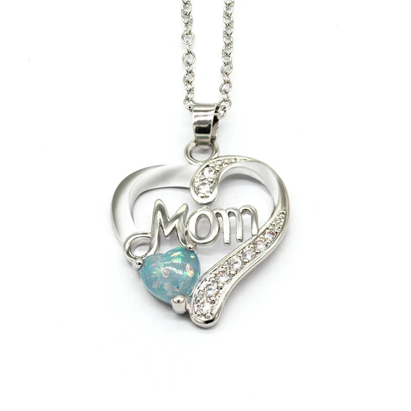BlossomLove – Mother’s Day Pink Flower Pendant Necklace