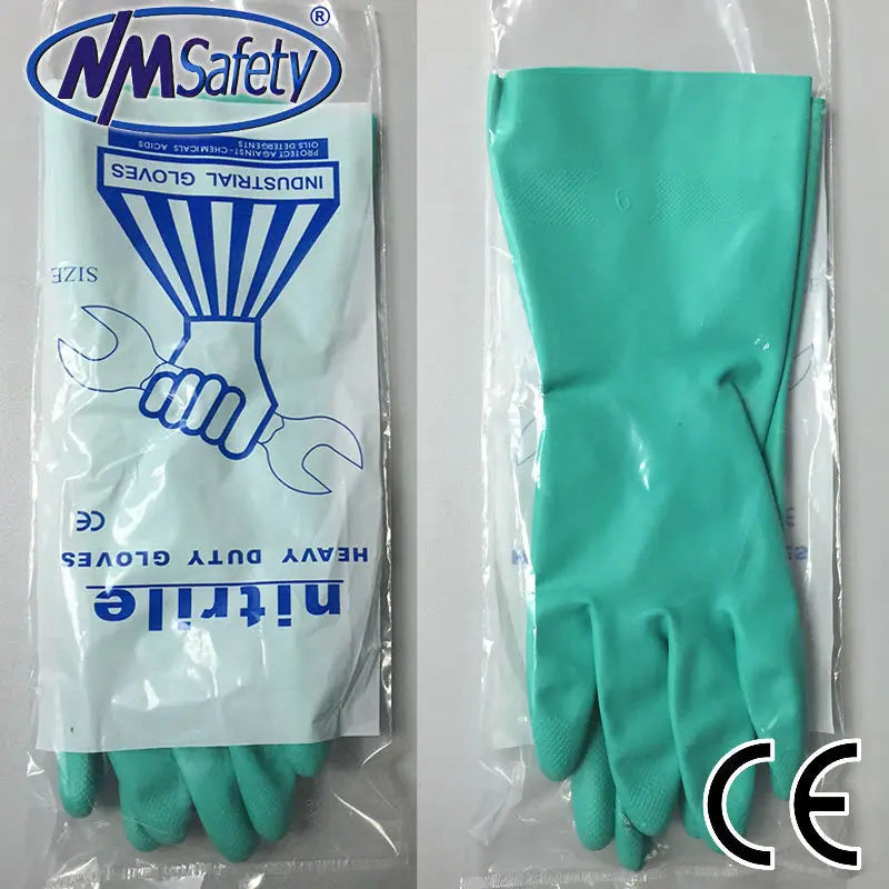 Nitrile Gloves β Waterproof Chemical-Resistant Cleaning Gloves
