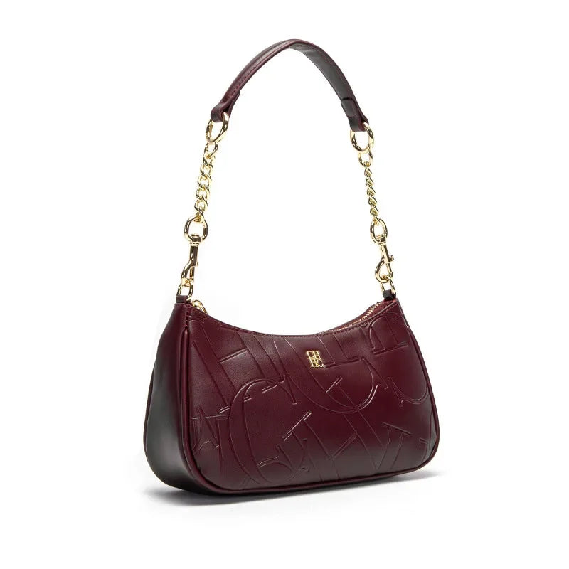 CH Luxe Retro β Classic Printed Armpit Handbag