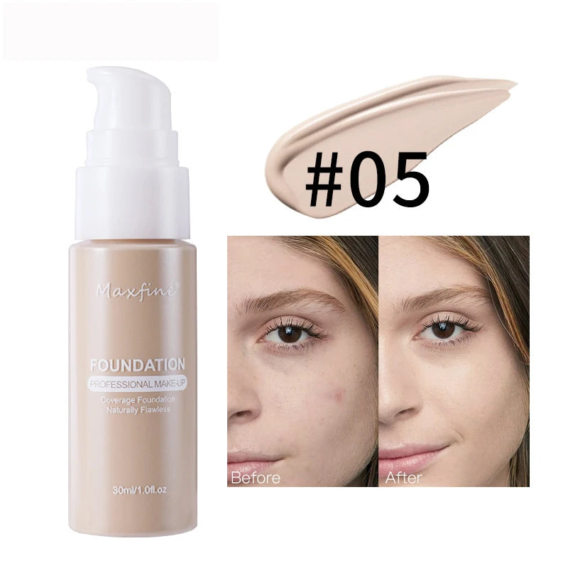 Liquid Foundation & Concealer β Waterproof & Sweat-Resistant