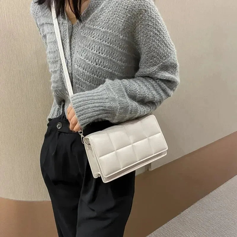 Classic PU Leather Crossbody Shoulder Bag for Women