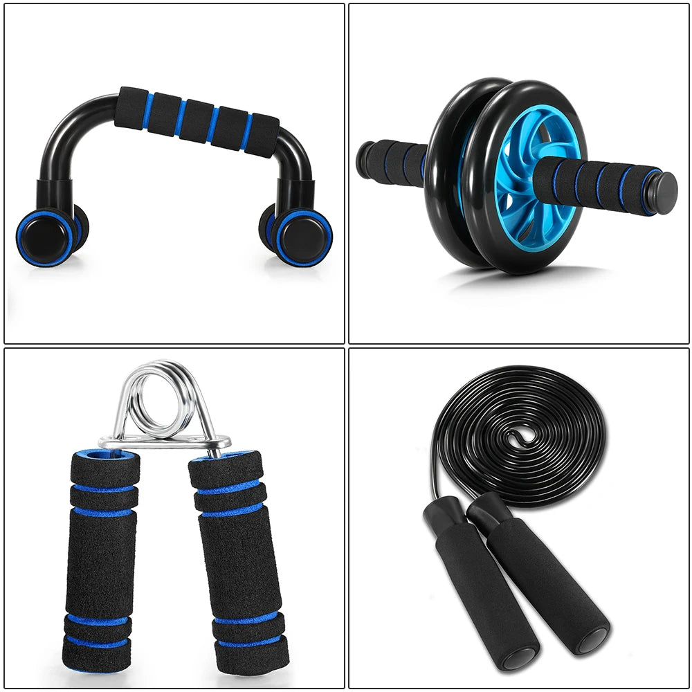 5-in-1 Ab Wheel Fitness Set β Home Workout & Core Training Kit