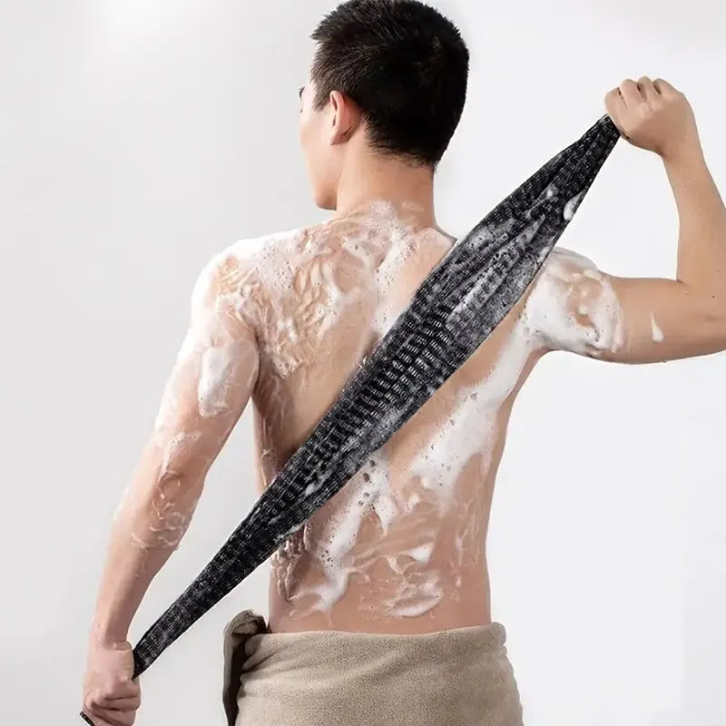 Back Scrubber β Exfoliating Shower Strap for Men & Women