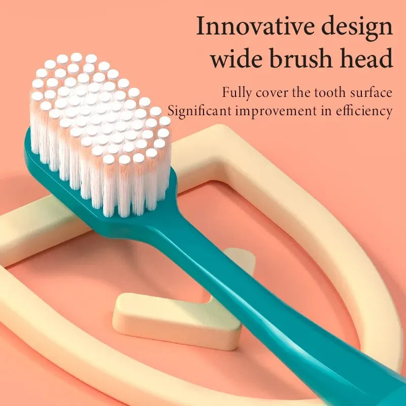 Toothbrush Set β 7pcs Soft Bristle Manual Toothbrushes (Detachable Head)