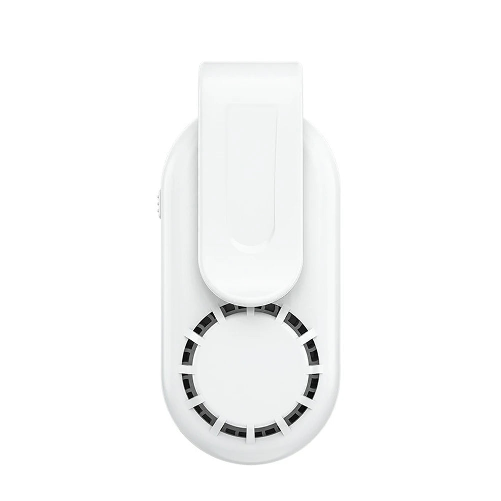 Rechargeable USB Clip-On Mask Fan β Mini Wearable Cooling Fan for Face Masks (85mAh)