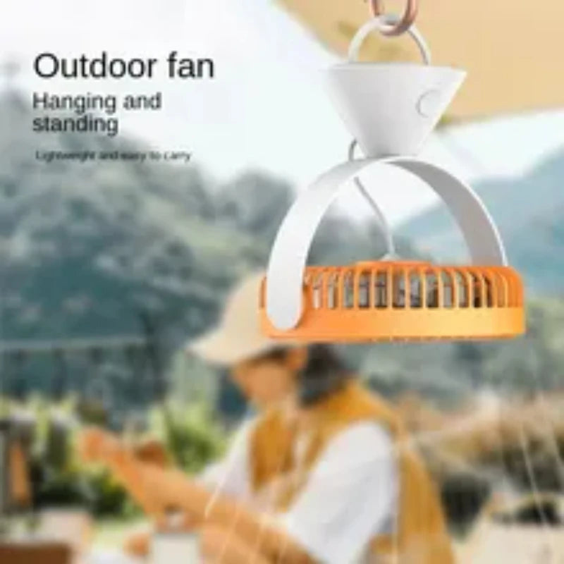 Xiaomi Smart Portable Desk Fan β USB Brushless Turbine Cooling Fan, Hangable & Upright