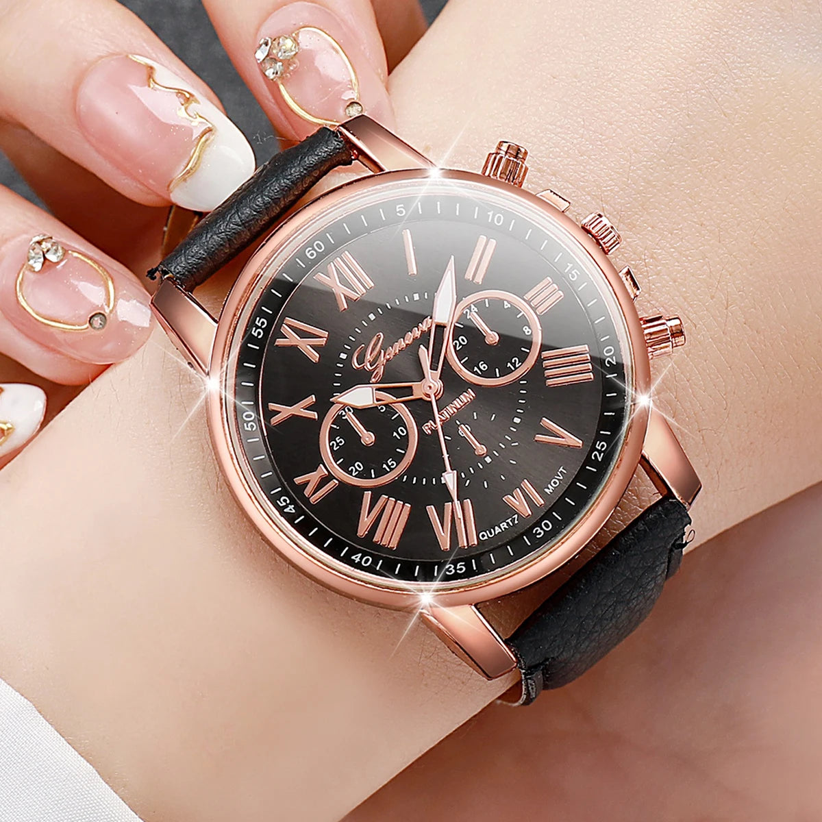 BellaTime – 5PCS Women's Fashion Watch Set