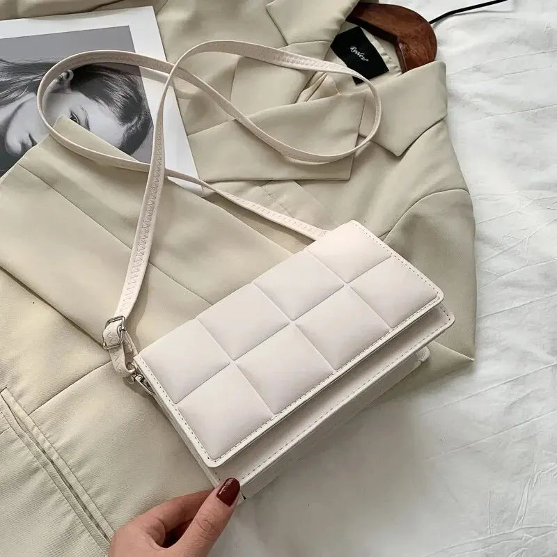 Classic PU Leather Crossbody Shoulder Bag for Women