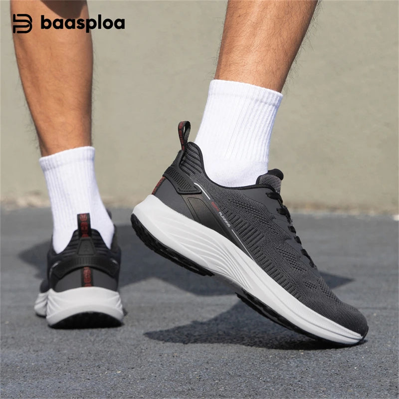Baasploa SummerRun – Men’s Lightweight Breathable Sports Sneakers
