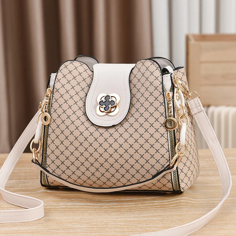LuxFlip β Luxury Bucket Shoulder Crossbody Bag