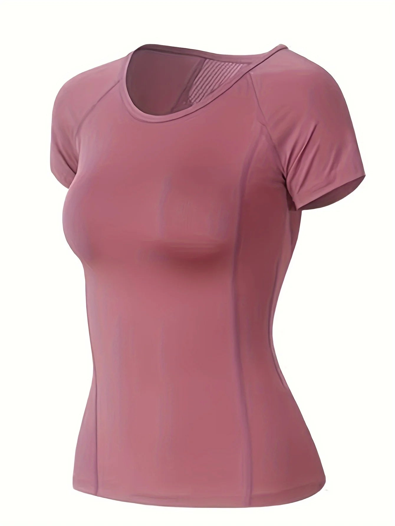 Women's Quick-Dry Sports T-Shirt β Breathable Beauty Back Fitness Top