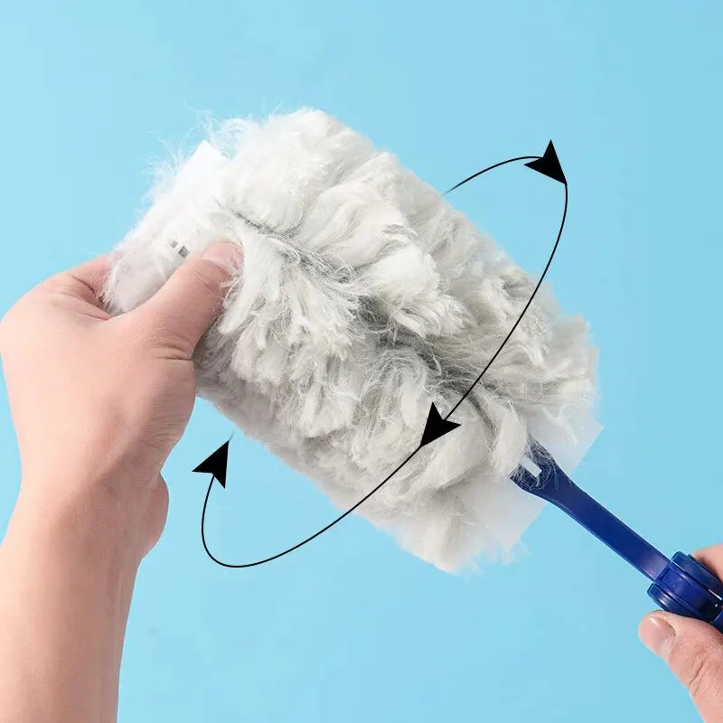 Dust Collector β Extended Pole with Disposable Electrostatic Cloth