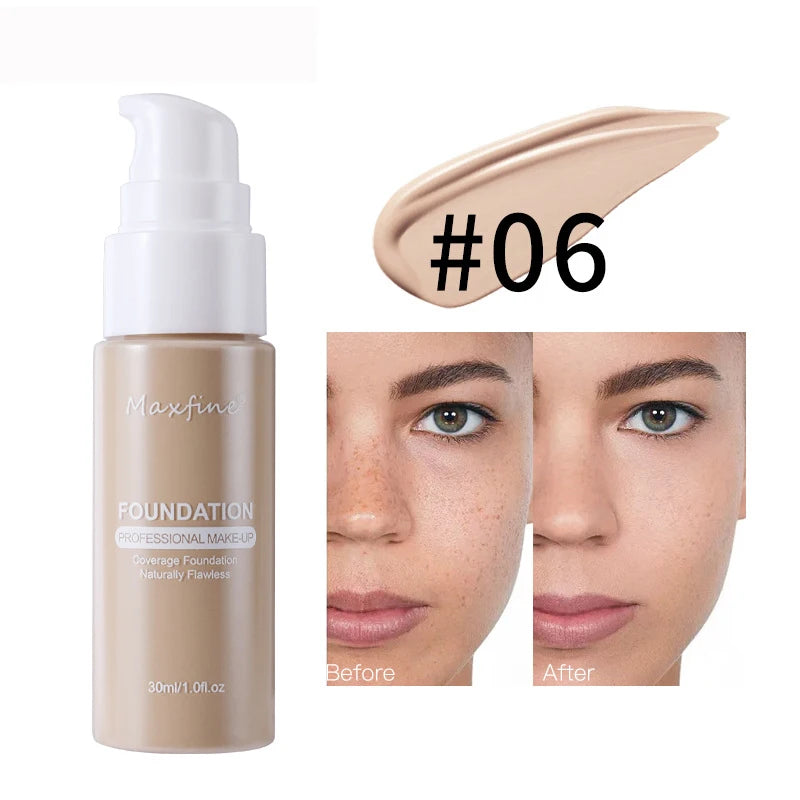 Liquid Foundation & Concealer β Waterproof & Sweat-Resistant