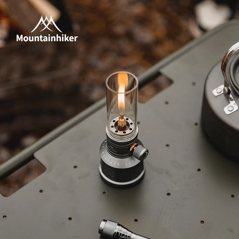 MOUNTAINHIKER Retro Outdoor Gas Light β Decorative Camping Lantern for Ambience & Lighting