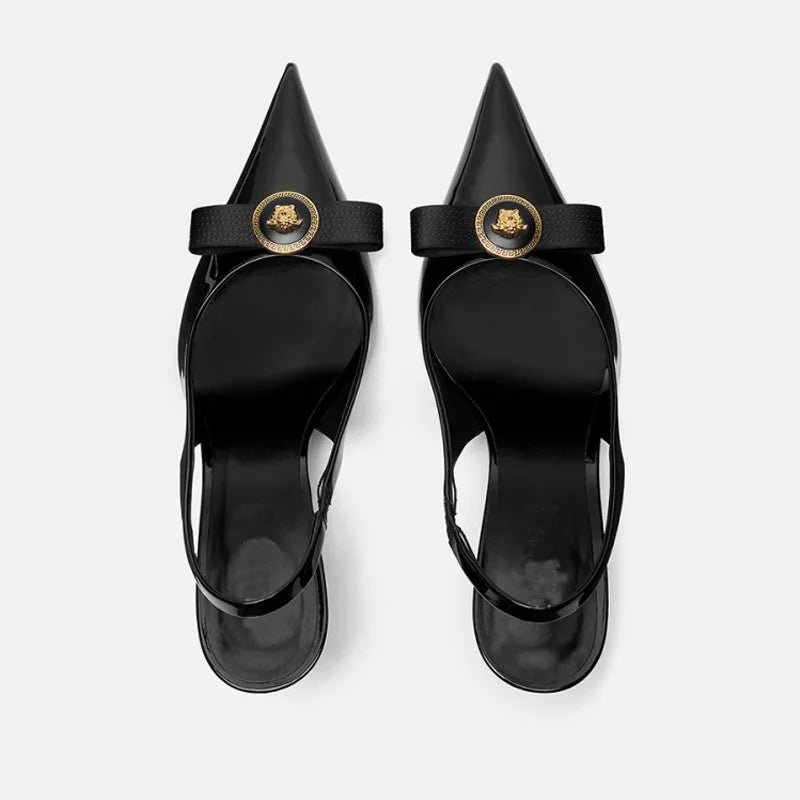 BowElegance β French Thin Heel Pointed Pumps