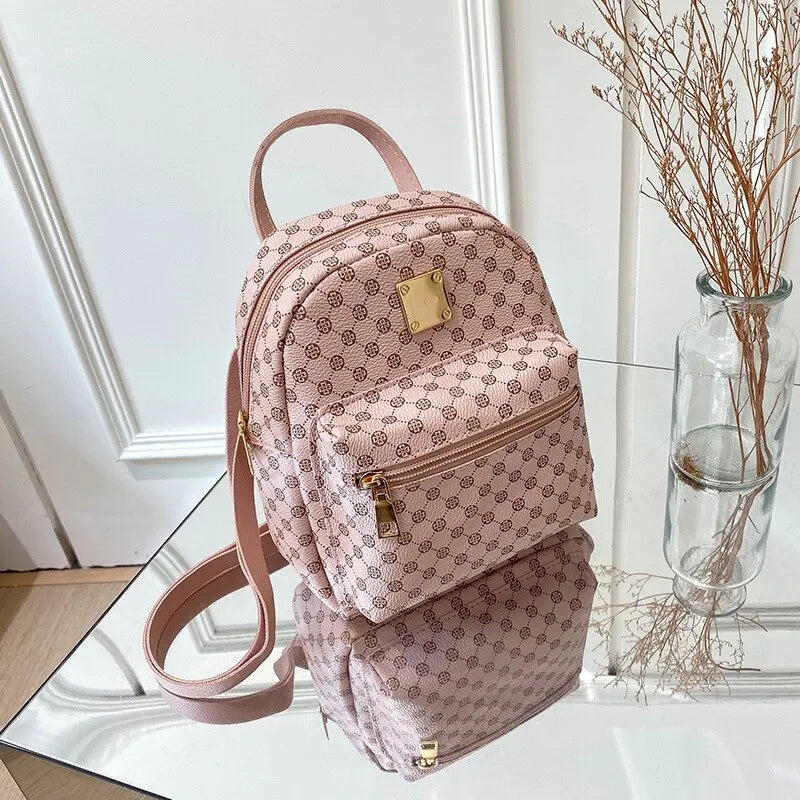 StyleMate Classic β Women's Fashion Backpack for School & Daily Use