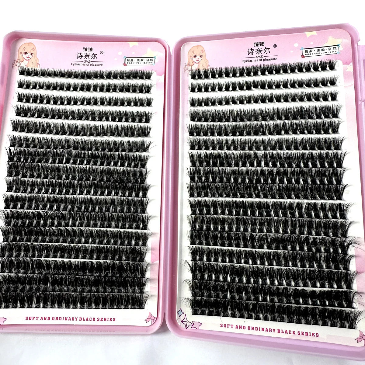 LashCloud β 570/640PCS DIY Fluffy Cluster Lash Extensions