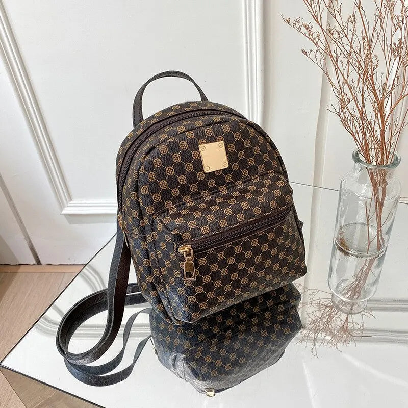 StyleMate Classic β Women's Fashion Backpack for School & Daily Use
