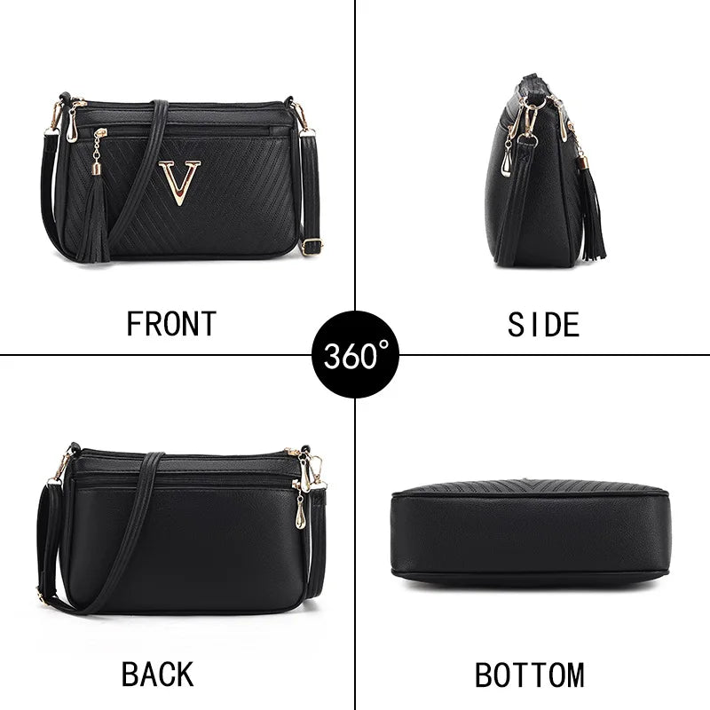 KoreaTrend β 2025 Spring/Summer Middle-Aged Crossbody Bag