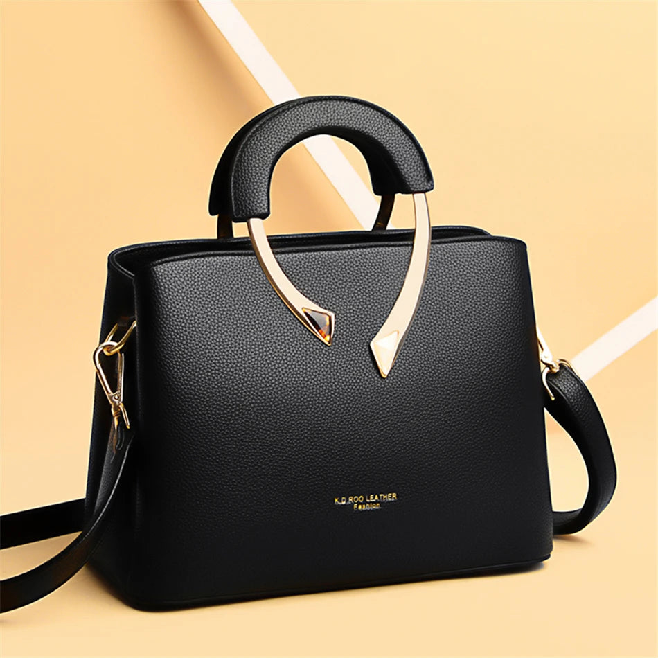 Vanderwah Luxe β 2025 Genuine Leather Designer Tote Bag