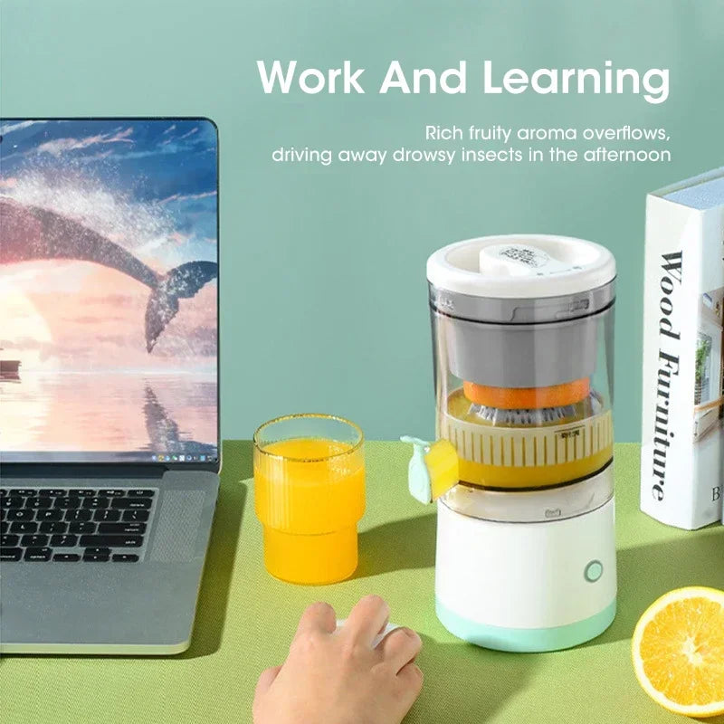 USB Rechargeable Electric Citrus Juicer β Portable Orange & Lemon Juice Press