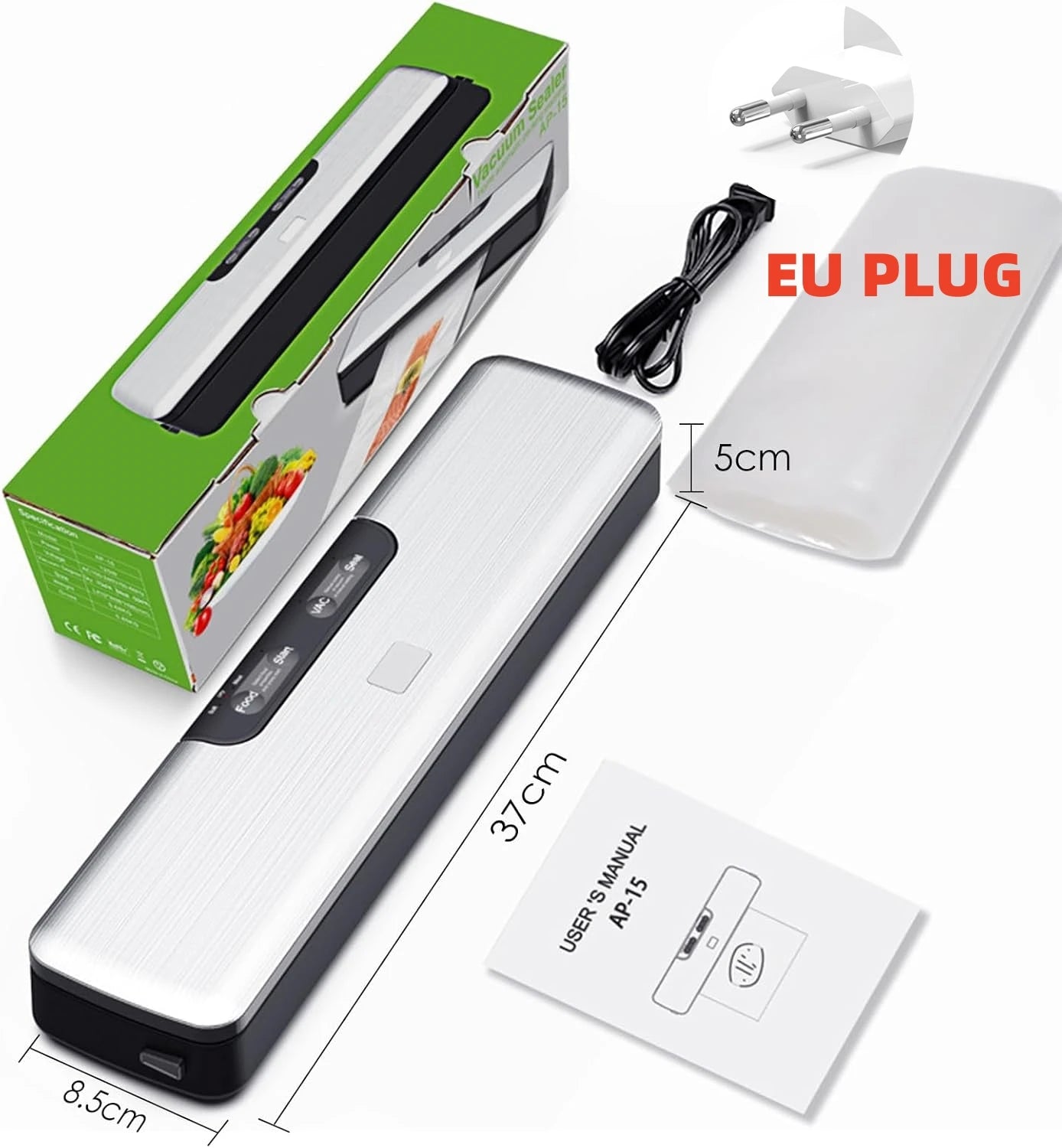 Vacuum Sealer β Compact 5-Mode Food Packing Machine