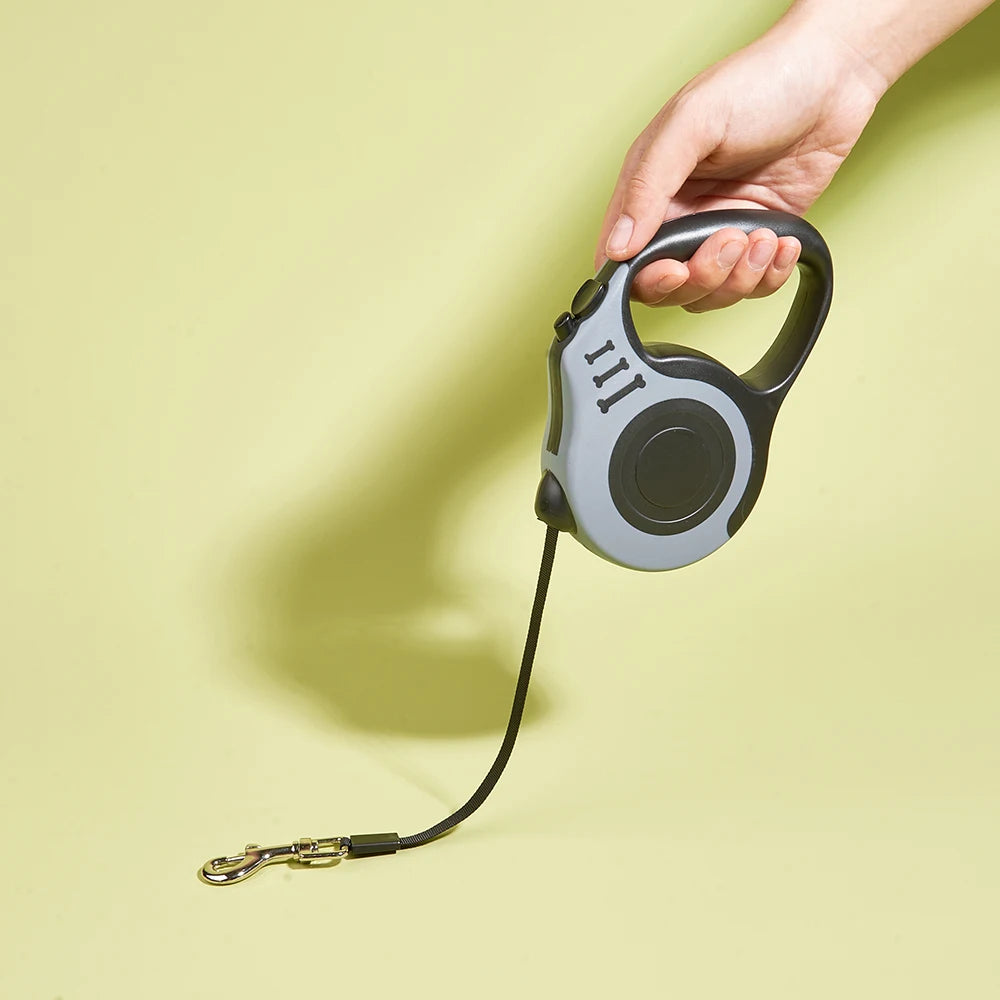 3M/5M Retractable Leash for Small Dogs & Cats β Durable Nylon Walking Lead