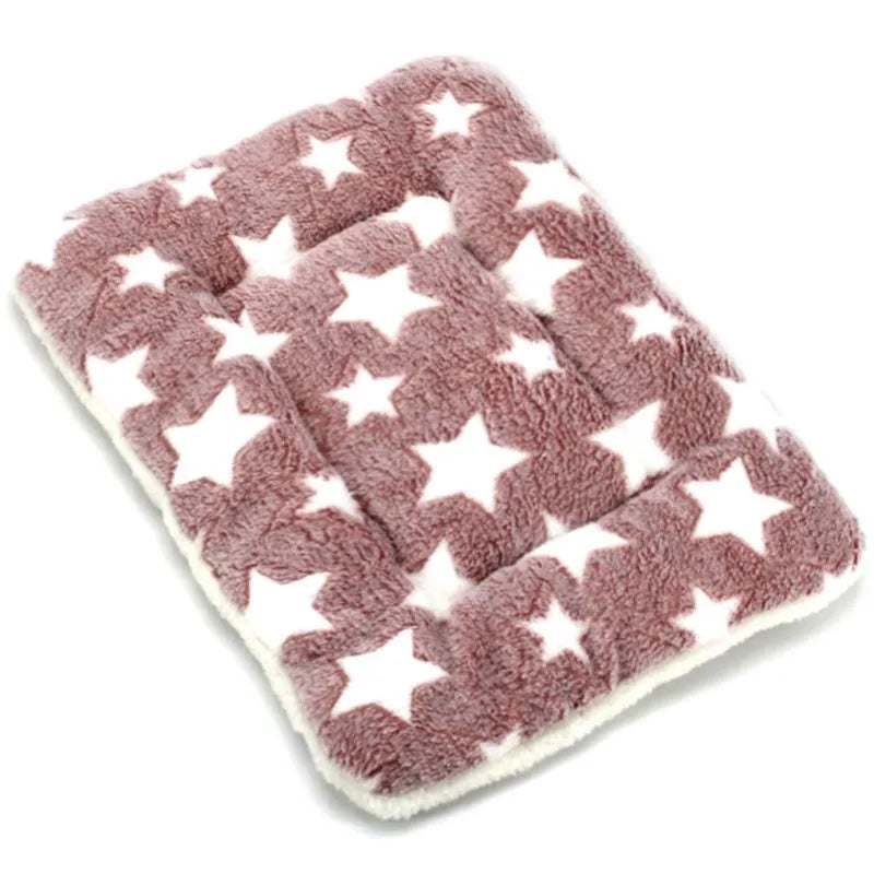 Soft Fleece Pet Bed Mat β Warm Blanket Cushion for Cats & Small Dogs