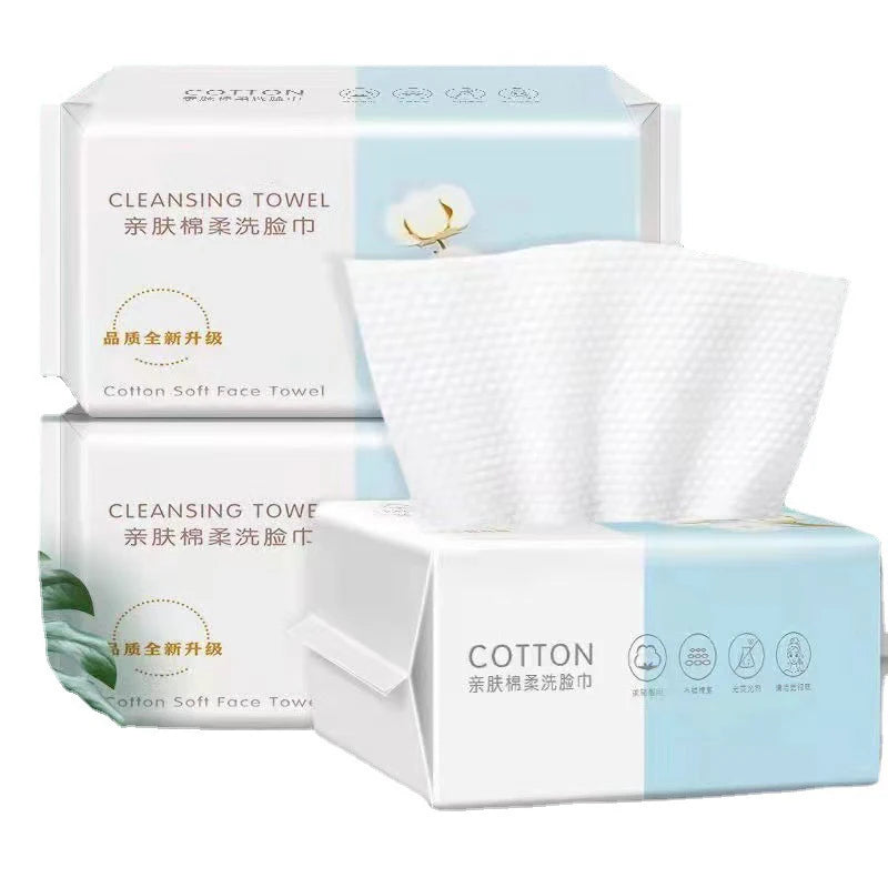 Face Towel β Thick Disposable Cotton for Cleansing & Travel
