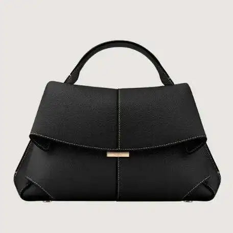 LuxSmile β High-End Pleated Leather Tote Bag