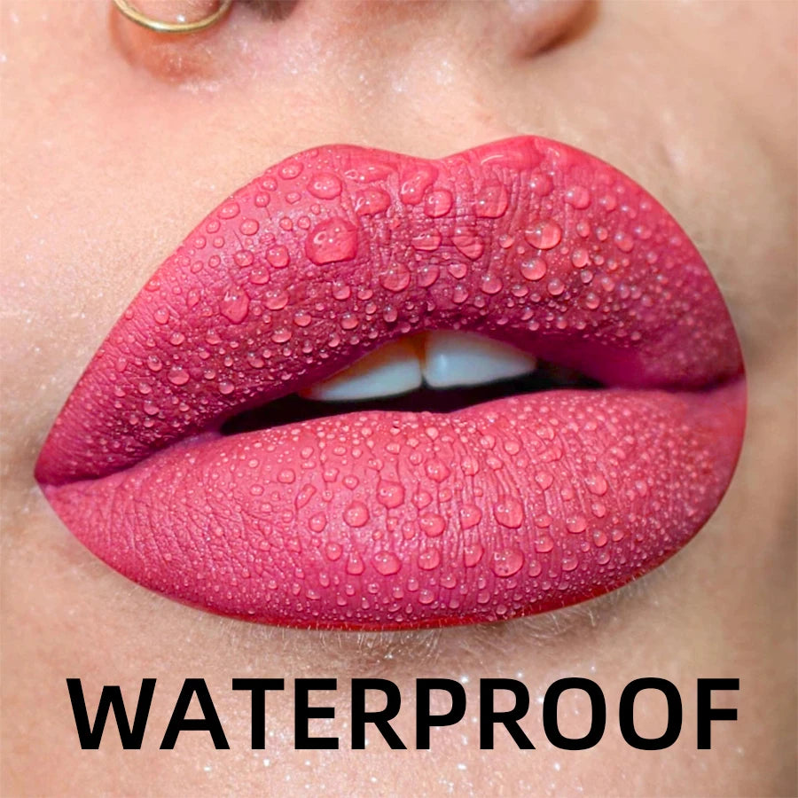 VelvetRush β 19-Color Matte Waterproof Liquid Lipstick Collection