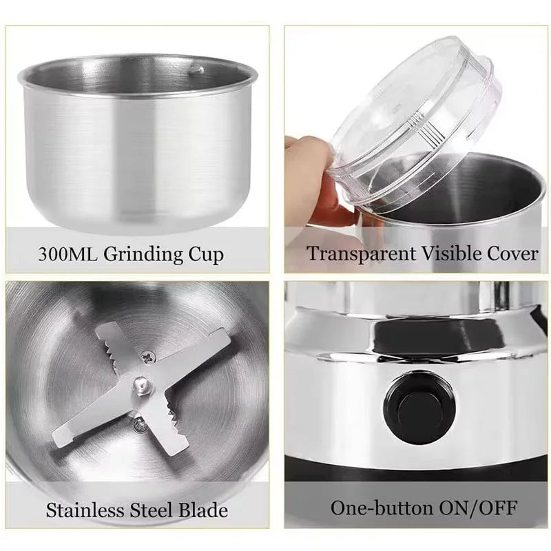 2025 Electric Grinder β Dry & Wet for Coffee, Spices & More