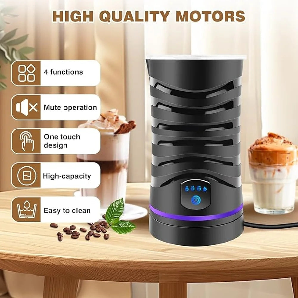 Milk Frother β 4-in-1 Hot & Cold Electric Foamer (600ml)