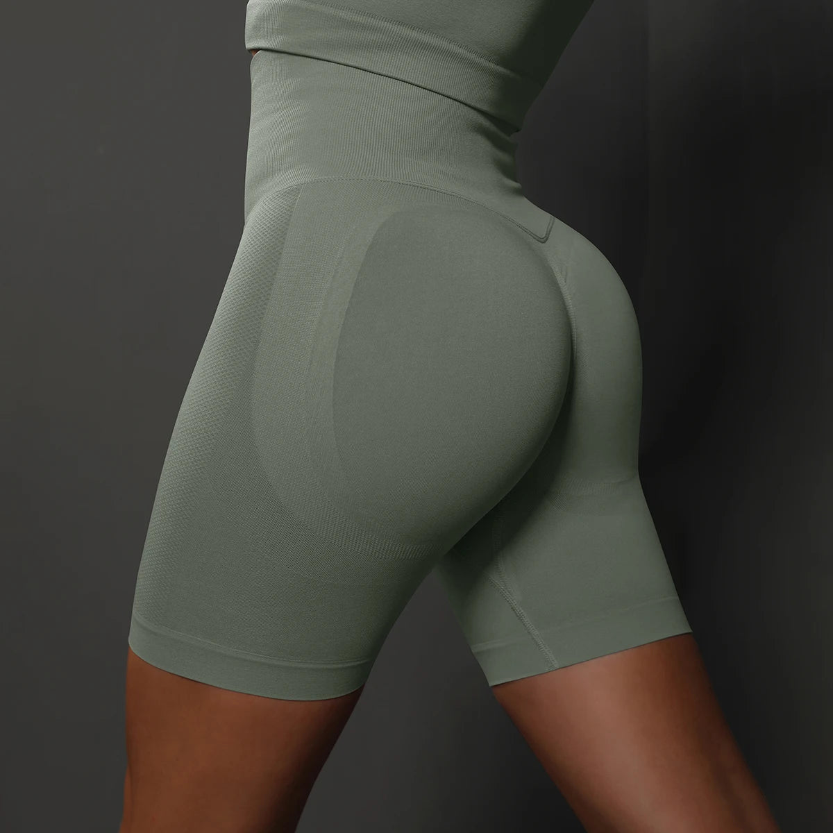 Seamless High Waist Push-Up Yoga Shorts β Sculpting Sportswear for Women
