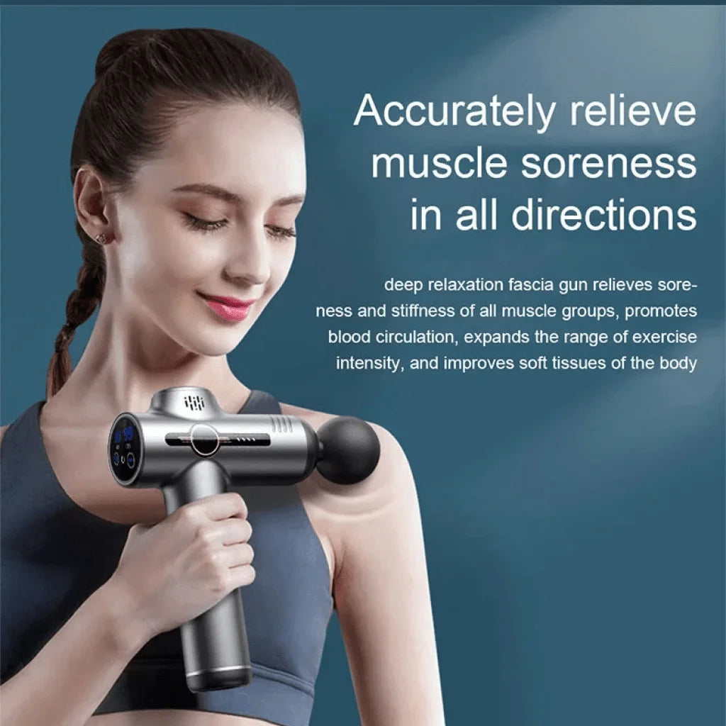Portable Deep Tissue Massage Gun β 1 Head for Muscle Relief