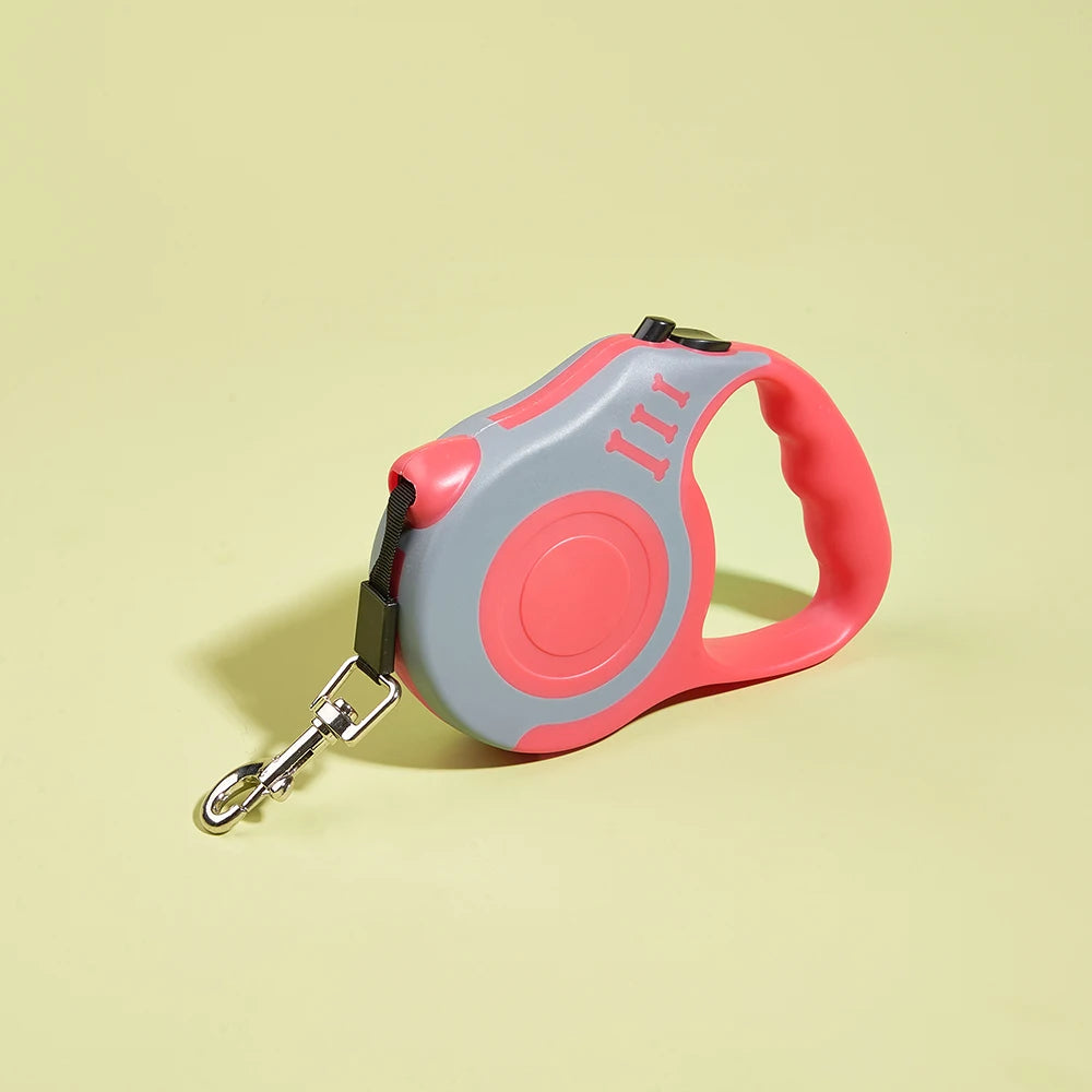 3M/5M Retractable Leash for Small Dogs & Cats β Durable Nylon Walking Lead