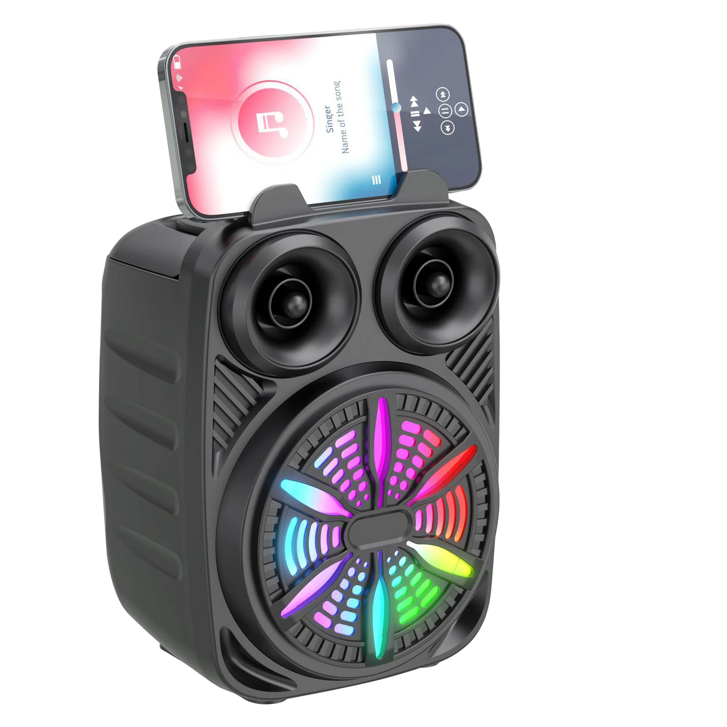 BoomBox 500 β Handheld Bluetooth Speaker with Subwoofer & Karaoke
