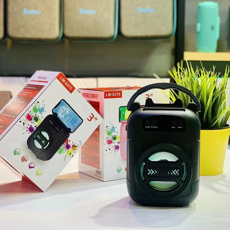 BoomBox 500 β Handheld Bluetooth Speaker with Subwoofer & Karaoke