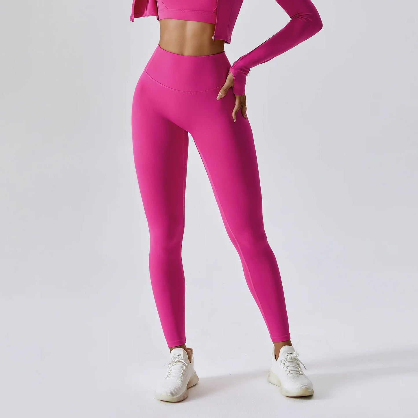 Nude-Feel Seamless Push-Up Leggings β High Waist Energy Fit for Yoga & Fitness