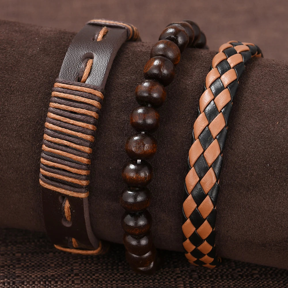 Hip Hop Men’s Luxury Watch & Bracelet Set – Sporty Street Style Wristwatch