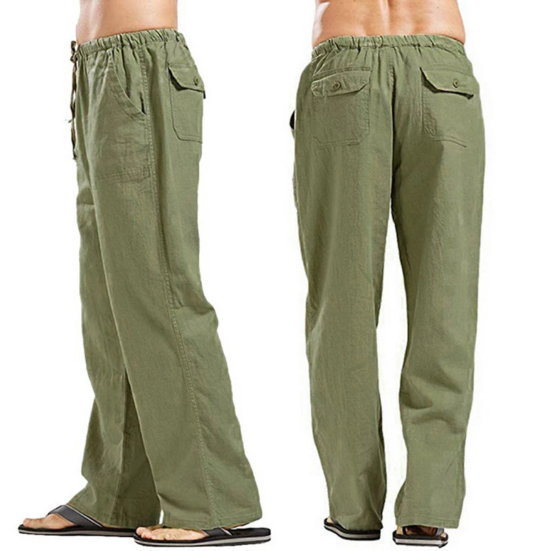 AirLoom – Men's Wide-Leg Linen Pants