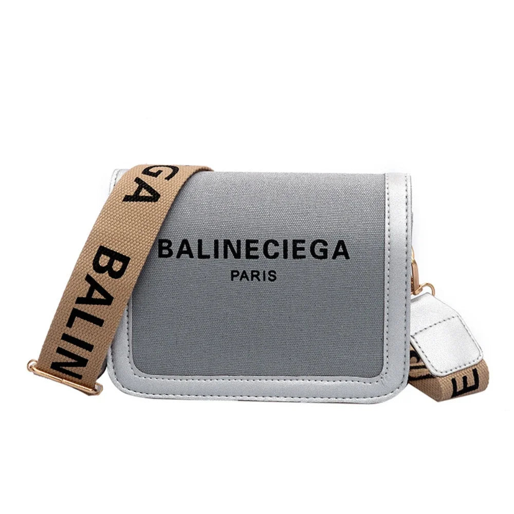 CanvasChic β Women's Wide Strap Casual Crossbody Bag